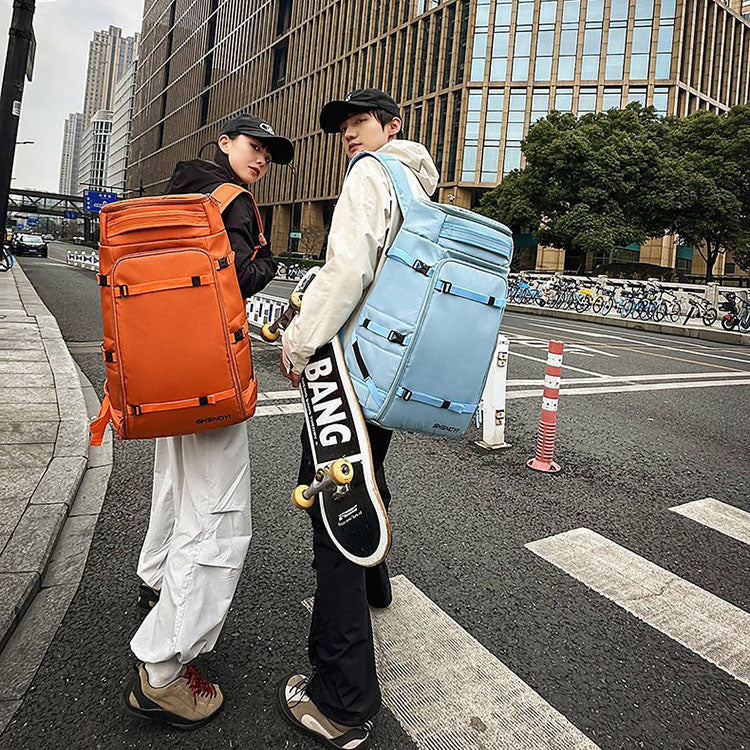Skateboard Backpack with Helmet Pouch Main| Yiran Sportslife