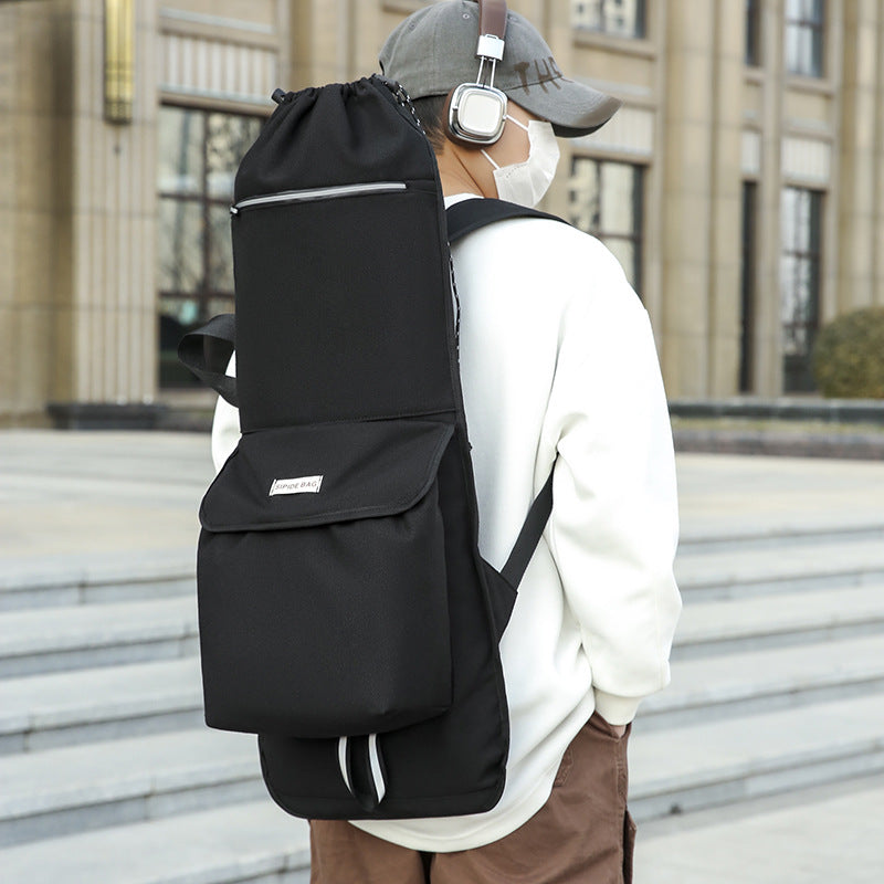 Skateboard Backpack with Helmet Holder Main| Yiran Sportslife