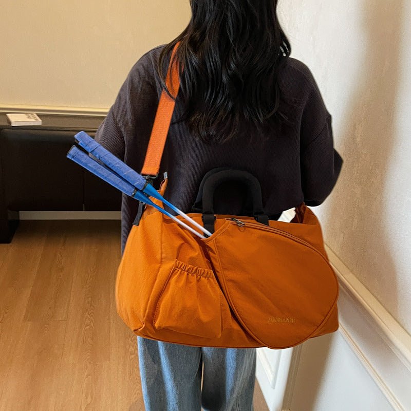 Sports Travel Tote Bag with Racket Pocket Main| Yiran Sportslife