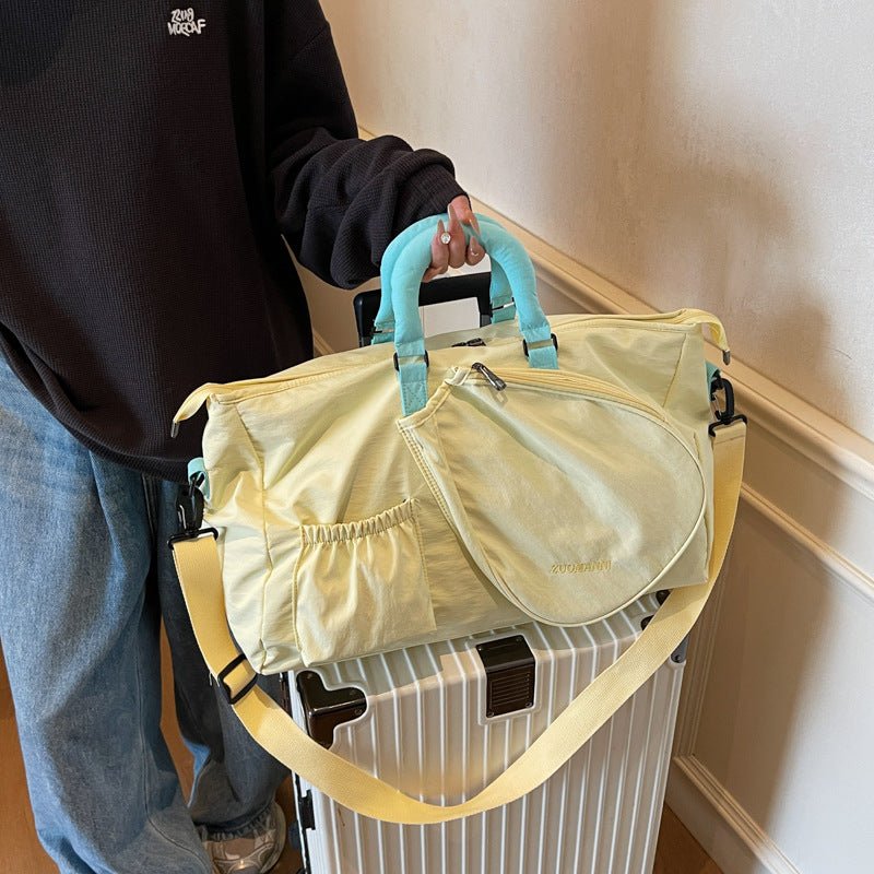 Sports Travel Tote Bag with Racket Pocket Main| Yiran Sportslife