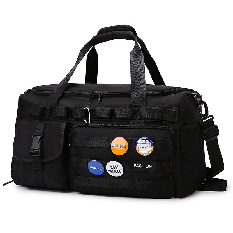 Tactical Patch Convertible Duffel SKU Black| Yiran Sportslife