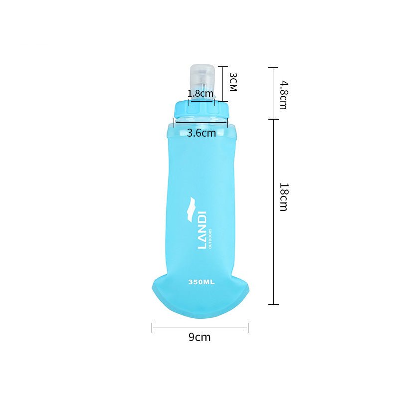 TPU Collapsible Soft Flask SKU Blue| Yiran Sportslife