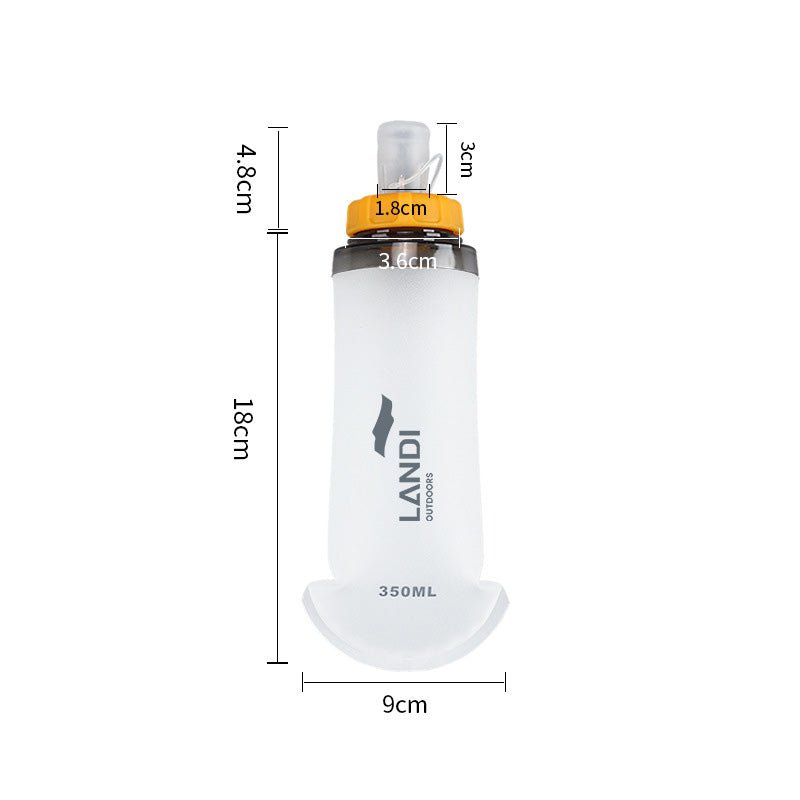 TPU Collapsible Soft Flask SKU Orange| Yiran Sportslife