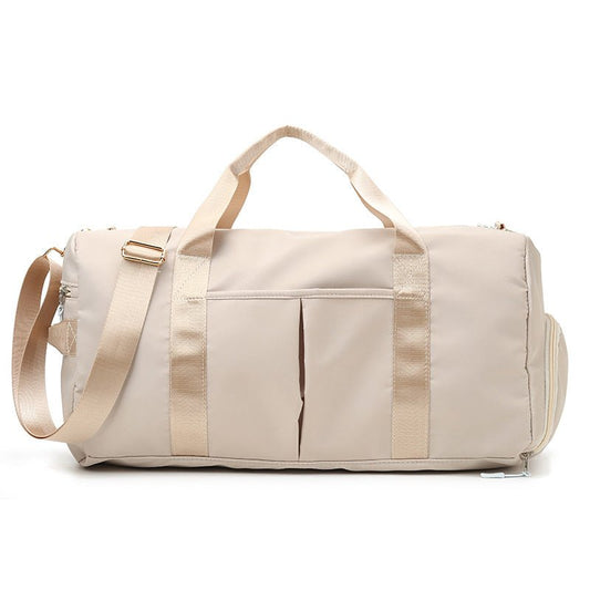20–35L Wet Dry Studio Duffel Bag SKU Beige| Yiran Sportslife