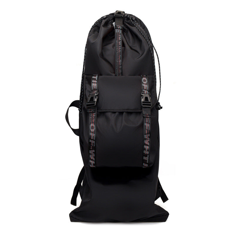 Yoga Travel Duffel Bag with Mat Sleeve SKU Black| Yiran Sportslife