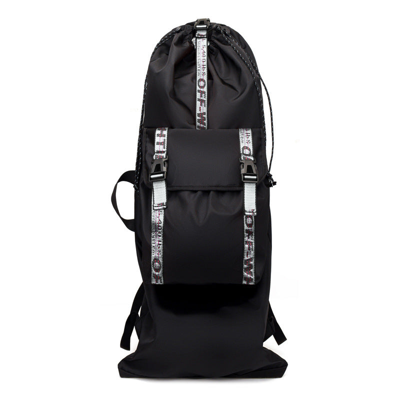 Yoga Travel Duffel Bag with Mat Sleeve SKU Gray| Yiran Sportslife