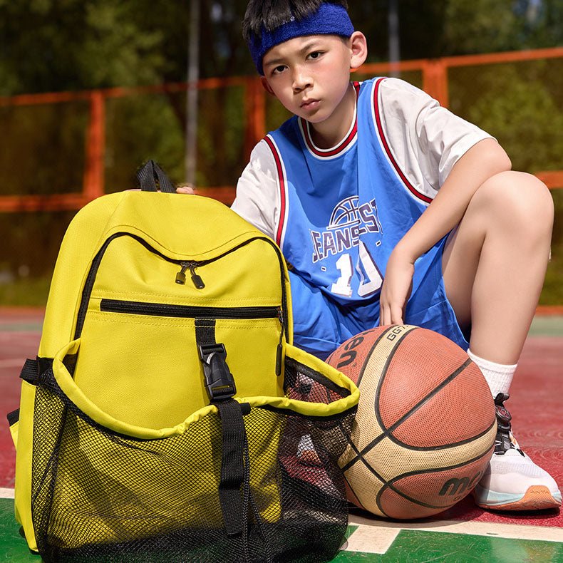 Youth Basketball Backpack with Ball Pocket Main| Yiran Sportslife