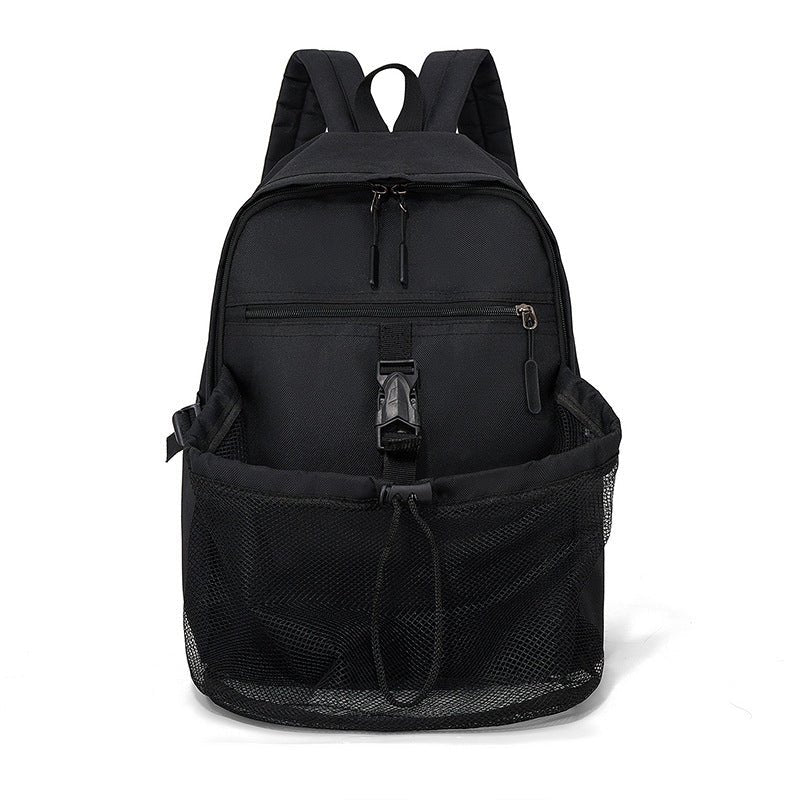 Youth Basketball Backpack with Ball Pocket SKU Black| Yiran Sportslife