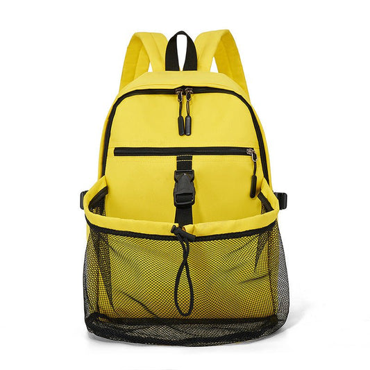 Youth Basketball Backpack with Ball Pocket SKU Yellow| Yiran Sportslife